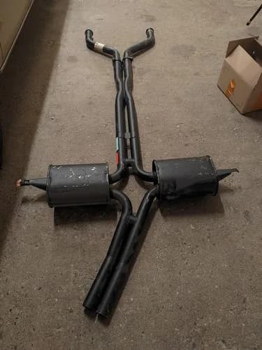 Silenciador de escape intermédio Mercedes 380 SE e Mercedes 500 SE W126