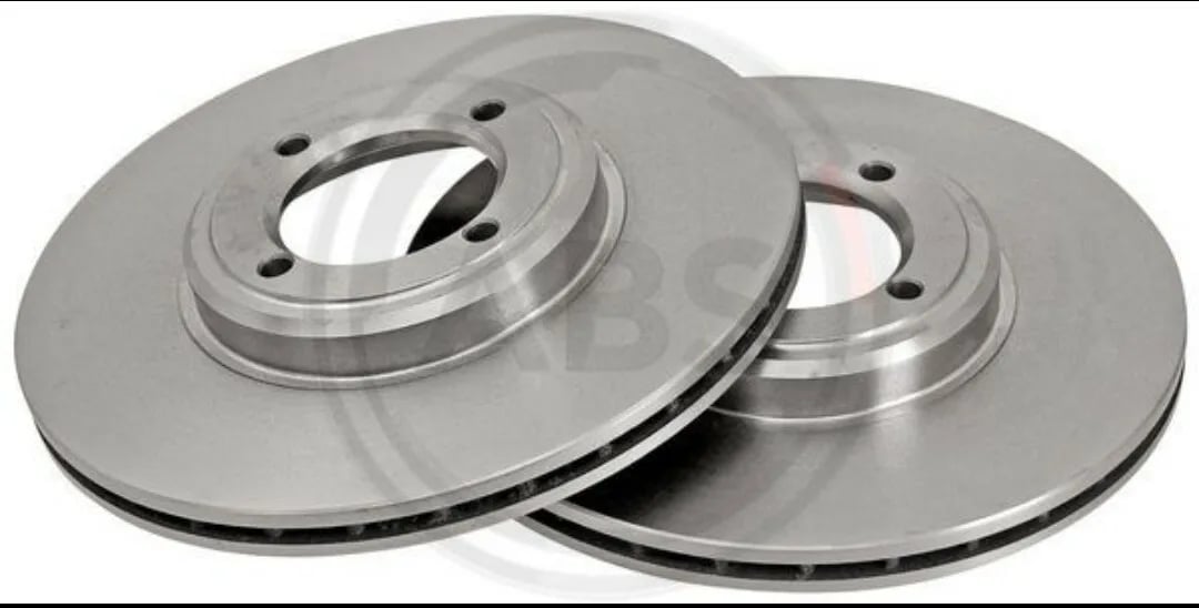 Paar vordere Bremsscheiben 504 Peugeot und 604 V6