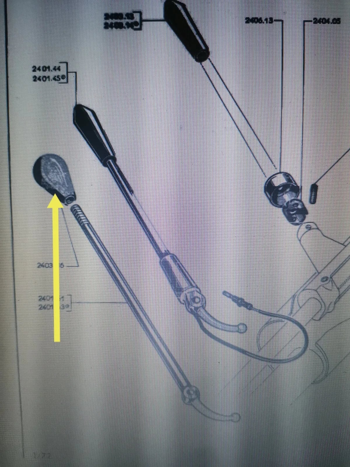 Gear Shift Knob Peugeot 204 Peugeot 304 404 and 504 Steering Wheel — view 5