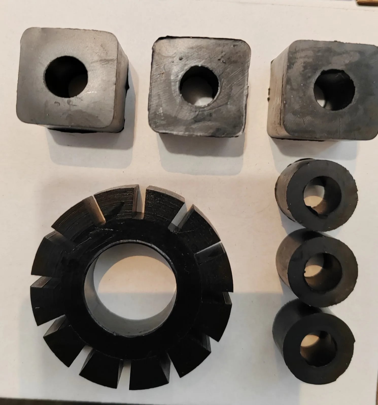 Set Silentbloc Motor Ruitenwisser Peugeot 403 404 2cv renault 8
