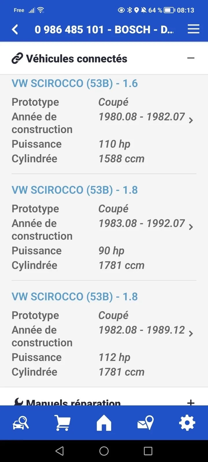 Servo rem mastervac Vw golf 1 Vw. Jetta Vw Sirocco — weergave 10