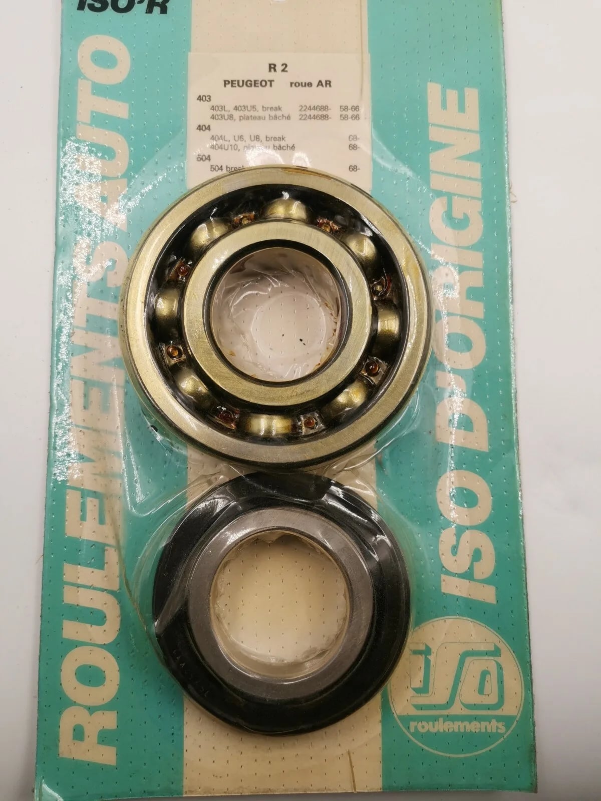 Kit de Rolamento de Roda Traseira 404 E 504 Peugeot Break E Pick-up