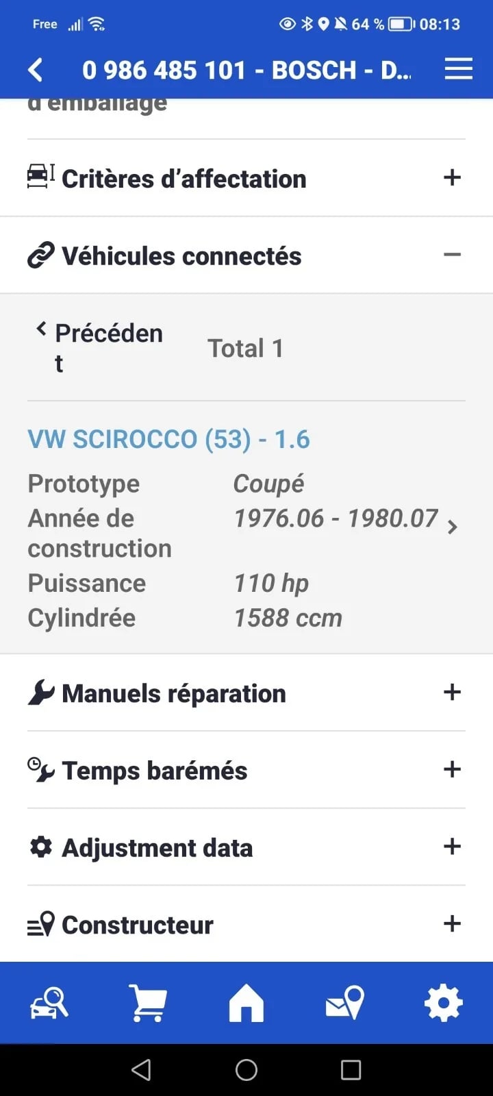 Servo rem mastervac Vw golf 1 Vw. Jetta Vw Sirocco — weergave 8
