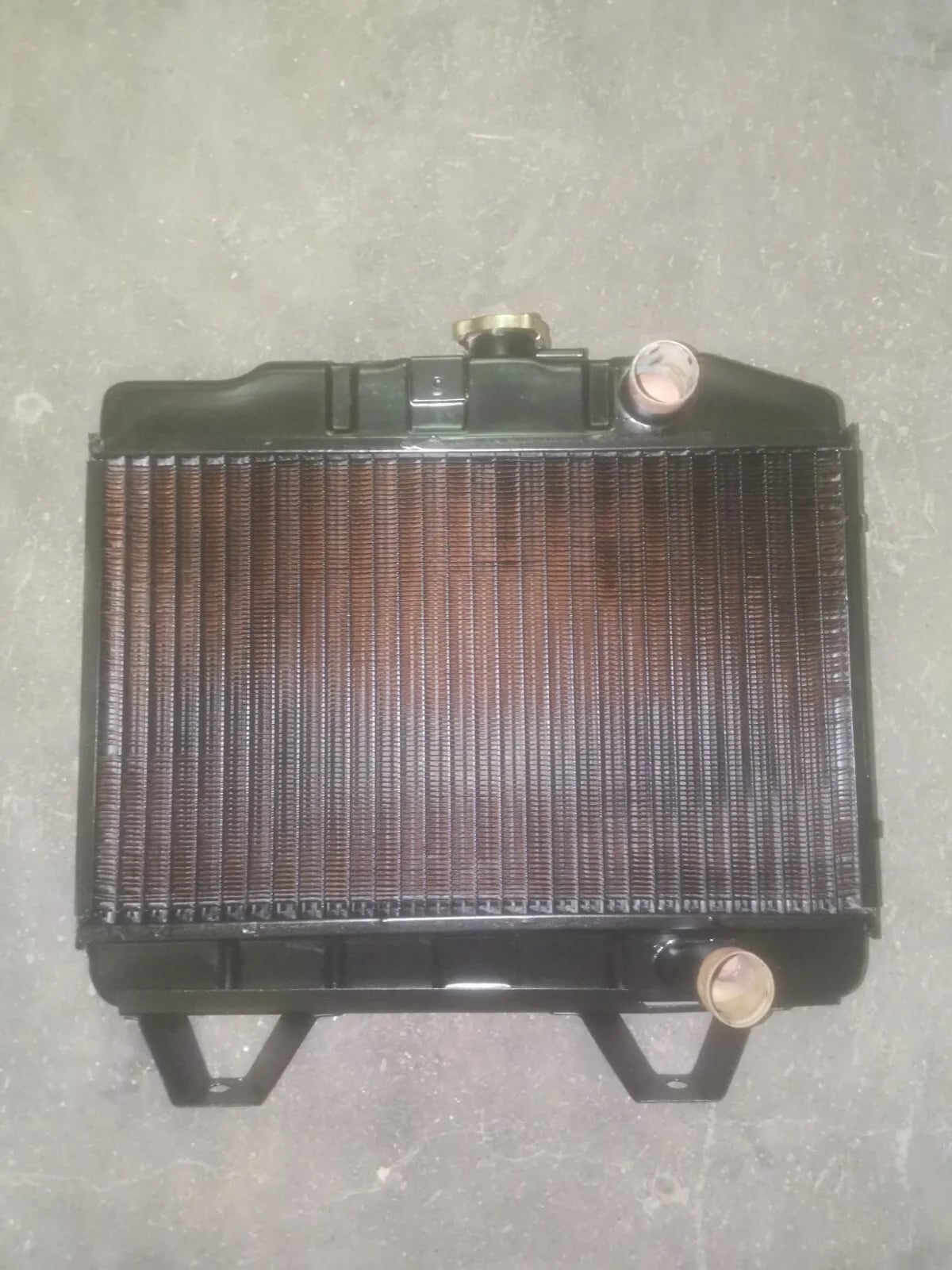 Kühler Peugeot 504 Limousine Benzin Kupfer — Ansicht 2